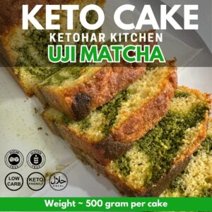 Ketobites UJI MATCHA Pound Cakes