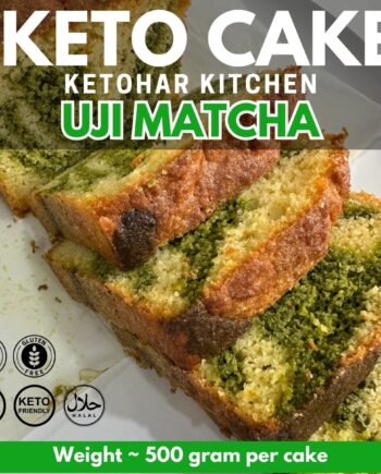 Ketobites UJI MATCHA Pound Cakes