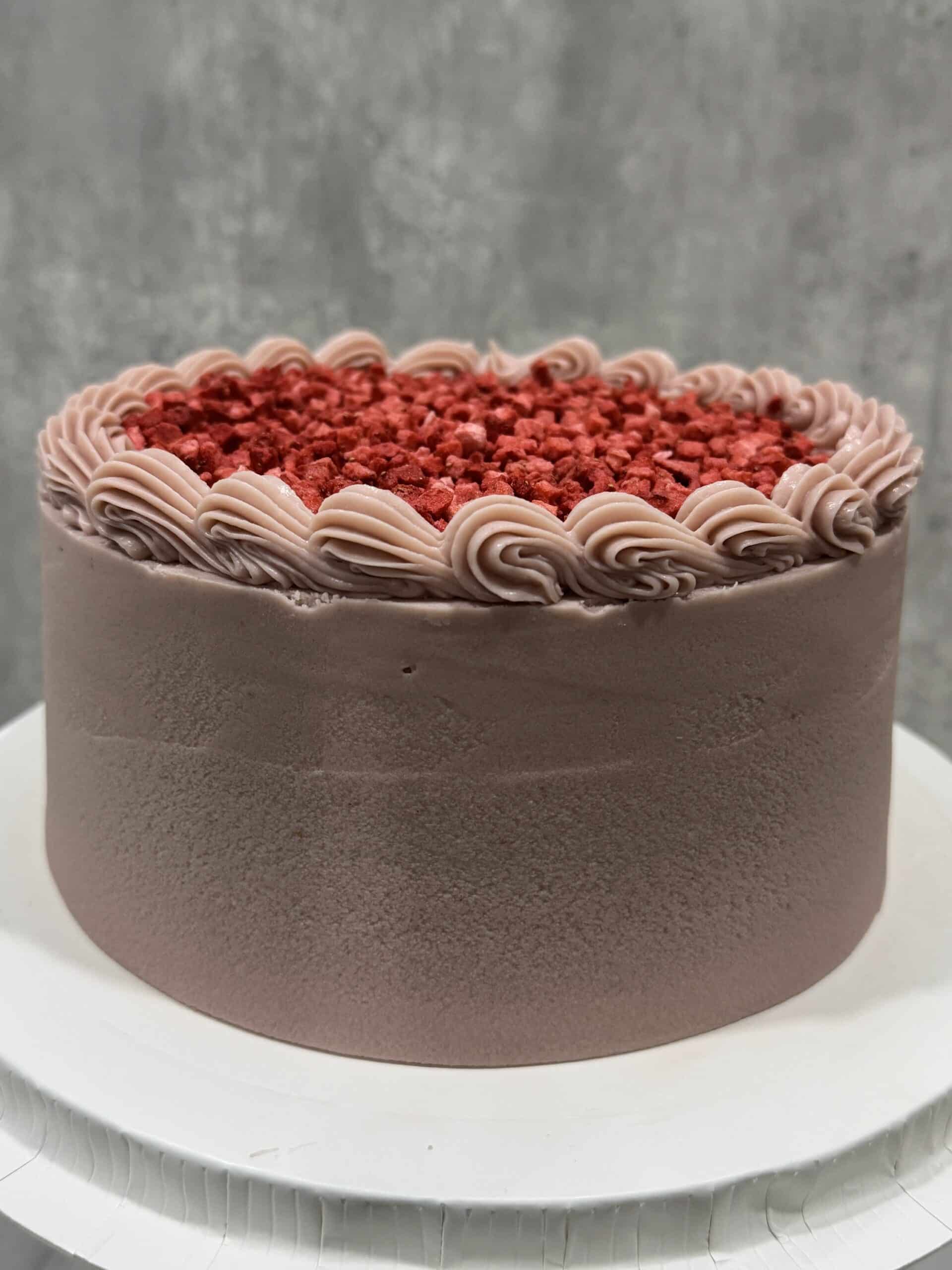 7 inch Wholecake - KETO Strawberry Cake