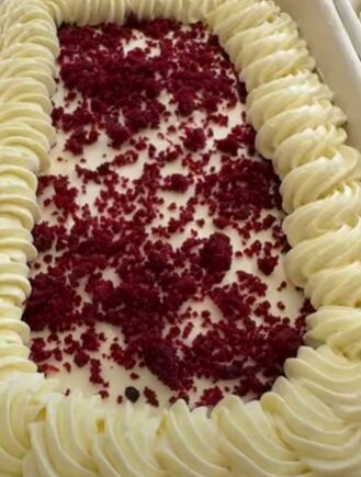 [Pickups Only] - Bento Size KETO Red Velvet Cake with Cream Cheese Frosting